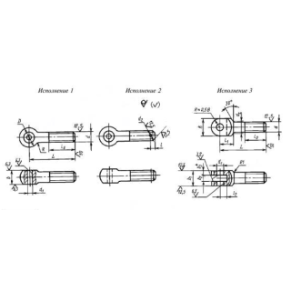 Болты откидные ГОСТ 3033-79 - фото - 1