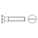 Винт с потайной головкой, класс точности А,В ГОСТ 17475-80 - фото - 2